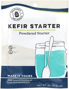 Cultures for Health, Kefir-Starter in Pulverform, 5,6 g (0,2 oz.)