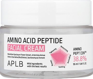 APLB, Amino Acid Peptide Facial Cream, Aminosäure-Peptid-Gesichtscreme, 55 ml (1,86 fl. oz.)