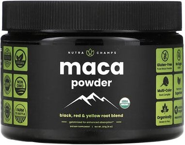 NutraChamps, Maca-Pulver, 227 g (8 oz.)
