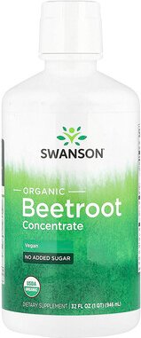 Swanson, Organic Beetroot Concentrate, Bio-Rote-Bete-Konzentrat, 946 ml (32 fl. oz.)