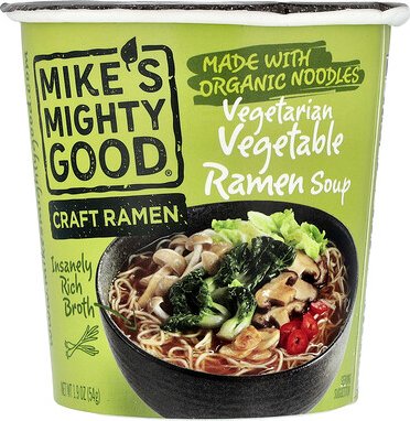 Mike's Mighty Good, Craft Ramen, Vegetarische Gemüse-Ramen-Suppe, 54 g (1,9 oz.)