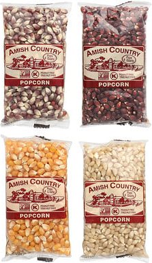 Amish Country Popcorn, Variety Set Popcorn, 4er-Pack, je 113 g (4 oz.)