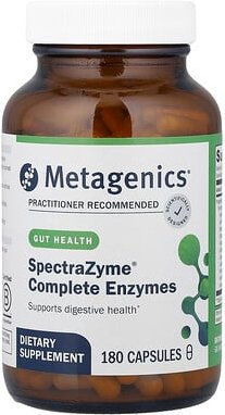 Metagenics, SpectraZyme® Complete Enzymes, vollständige Enzyme, 180 Kapseln