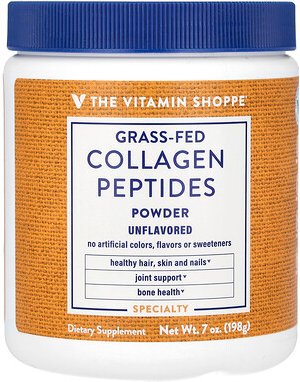The Vitamin Shoppe, Collagen Peptides Powder von grasgefütterten Kühen, geschmacksneutral, 198 g (7 oz.)