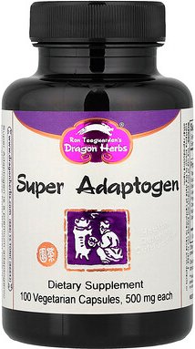 Thumbnail - Dragon Herbs, Super Adaptogen, 100 pflanzliche Kapseln