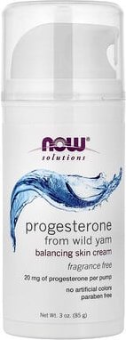 Thumbnail - NOW Foods, Solutions, Progesterone from Wild Yam, Progesteron aus wildem Yams, ausgleichende Hautcreme, ohne Duftstoffe,...