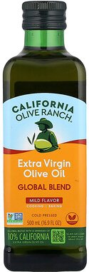 California Olive Ranch, Extra Virgin Olive Oil, Global Blend, natives Olivenöl extra, globale Mischung, mild, 500 ml (16...