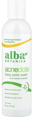Thumbnail - Alba Botanica, Acnedote®, Deep Pore Wash, Waschlotion für tiefgehende Poren, 177 ml (6 fl. oz.)