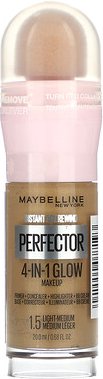 Thumbnail - Maybelline, Instant Age Rewind, Perfector 4-in-1 Glow Make-up, 1,5 Light-Medium, 20 ml (0,68 fl. oz.)