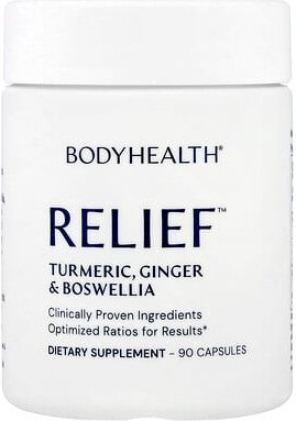 BodyHealth, Relief™, Kurkuma, Ingwer und Weihrauch, 90 Kapseln