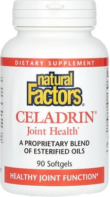 Natural Factors, Celadrin, Gelenk Gesundheit, 90 Softgel Kapseln