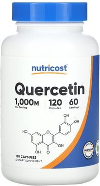 Nutricost, Quercetin, 120 Kapseln (500 mg pro Kapsel)