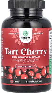Nature's Craft, Tart Cherry, Sauerkirsche, 120 Kapseln (250 mg pro Kapsel)