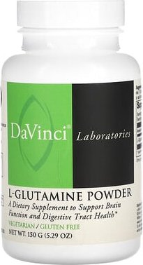 DaVinci Laboratories, L-Glutamin-Pulver, 150 g (5,29 oz.)