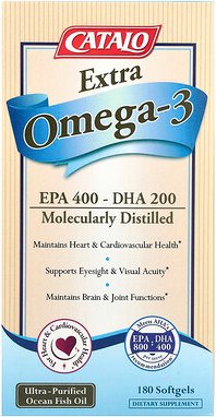 CATALO, Extra Omega-3, 180 Weichkapseln