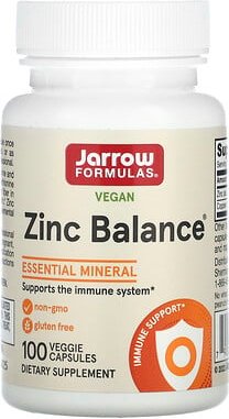 Jarrow Formulas, Zink Balance, vegan, 100 pflanzliche Kapseln