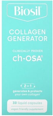Biosil, Collagen Generator, Kollagen-Generator, 30 flüssige Kapseln