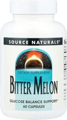 Source Naturals, Bittermelone, 60 Kapseln