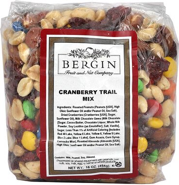 Bergin Fruit and Nut Company, Cranberry-Sud-Mischung, 454 g (16 oz.)