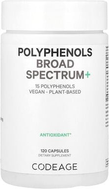Thumbnail - Codeage, Polyphenols Broad Spectrum+, Breitbandspektrum mit Polyphenolen, 120 Kapseln