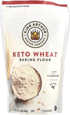 King Arthur Baking Company, Keto-Weizenmehlmischung, 454 g (16 oz.)