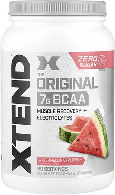 XTEND, 7G BCAA, Watermelon Explosion, 7G BCAA, Wassermelonen-Explosion, 1,13 kg (2,48 lb.)