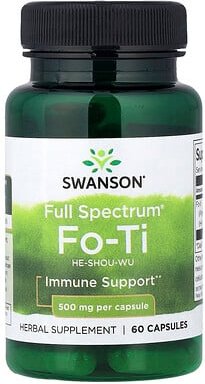 Thumbnail - Swanson, Full Spectrum® Fo-Ti, 500 mg, 60 Kapseln