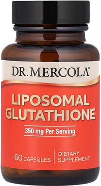 Dr. Mercola, Liposomal Glutathione, liposomales Glutathion, 60 Kapseln (175 mg pro Kapsel)