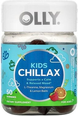 OLLY, Kids Chillax, ab 7 Jahren, Sunny Sorbet, 50 Fruchtgummis