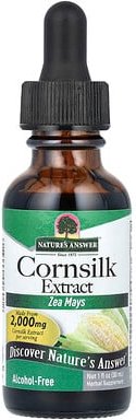 Nature's Answer, Cornsilk Extract, Maisseide-Extrakt, alkoholfrei, 2.000 mg, 30 ml (1 fl. oz.)