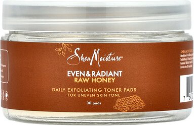 SheaMoisture, Daily Exfoliating Toner Pads, Gesichtswasser-Pads mit täglichem Peeling, gleichmäßig und strahlend, roher ...