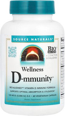 Source Naturals, Wellness D-mmunity™, 60 pflanzliche Kapseln