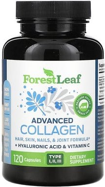 Forest Leaf, Advanced Collagen, 120 Kapseln