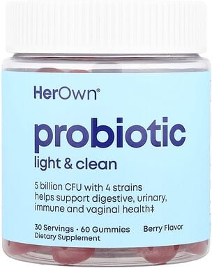 Her Own, Probiotische Fruchtgummis, Beere, 60 Fruchtgummis