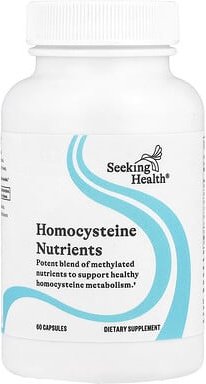 Seeking Health, Homocysteine Nutrients, Nährstoffe zur Unterstützung eines gesunden Homocysteinspiegels, 60 Kapseln