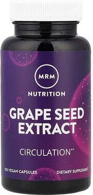 MRM Nutrition, Grape Seed Extract, Traubenkernextrakt, 100 vegane Kapseln (120 mg pro Kapsel)