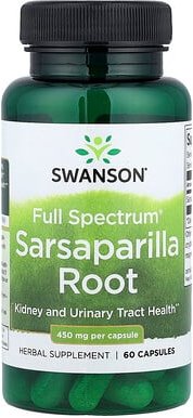 Thumbnail - Swanson, Full Spectrum® Sarsaparilla Root, Sarsaparillawurzel, 450 mg, 60 Kapseln