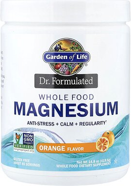 Garden of Life, Dr. Formulated, Whole Food Magnesium, Vollwert-Magnesium, Orange, 419,5 g (14,8 oz.)