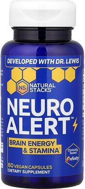 Natural Stacks, Neuro Alert™, 60 vegane Kapseln