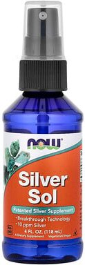 NOW Foods, Silver Sol, Silbersol, 118 ml (4 fl. oz.)