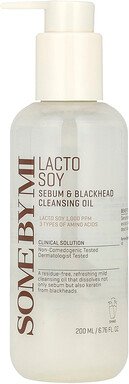 SOME BY MI, Lacto Soy, Sebum & Blackhead Cleansing Oil, Reinigungsöl für Talg und Mitesser, 200 ml (6,76 fl. oz.)