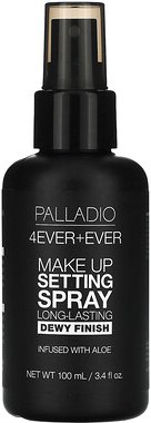 Palladio, 4Ever + Ever, Make-up-Fixierspray, langanhaltendes, frisches Finish, 100 ml (3,4 fl. oz.)