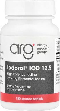 Optimox, Iodoral® IOD 12.5, 12,5 mg, 180 bewertete Tabletten