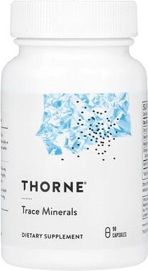 Thorne, Trace Minerals, Spurenelemente, 90 Kapseln