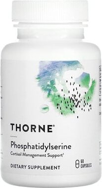 Thorne, Phosphatidylserine, Phosphatidylserin, 60 Kapseln (100 mg pro Kapsel)