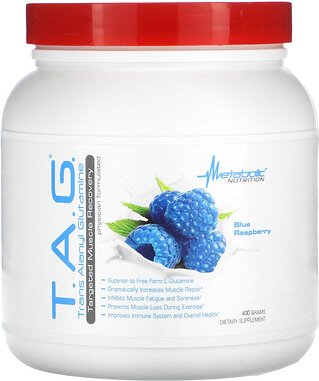 Metabolic Nutrition, TAG, Blaue Himbeere, 400 g