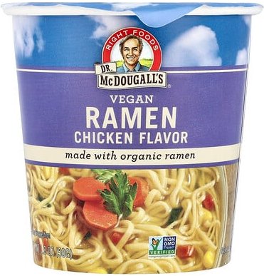 Dr. McDougall's, Ramen, Hⁿhnchenaroma, 1,8 oz (50 g)