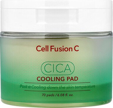 Cell Fusion C, Cica Healing Pad, Kühlpads, 70 Pads, 180 ml (6,08 fl. oz.)
