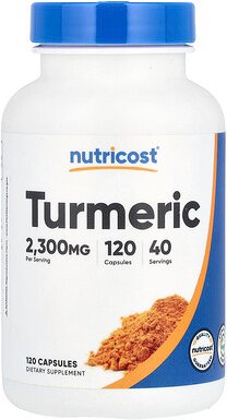 Nutricost, Turmeric, Kurkuma, 120 Kapseln
