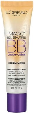 L'Oréal, Magic® Skin Beautifier, BB Cream, BB-Creme, 814 Medium, 30 ml (1 fl. oz.)